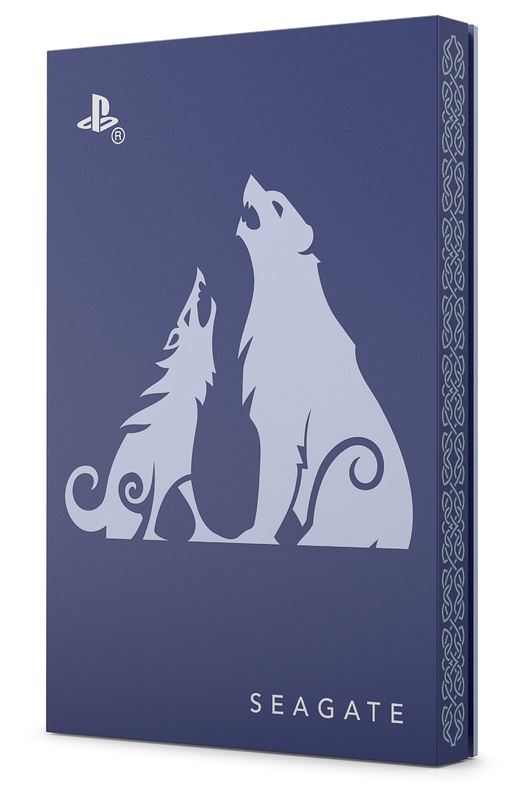 2TB Seagate FireCuda External Hard Drive - God of War Ragnarok Special Edition