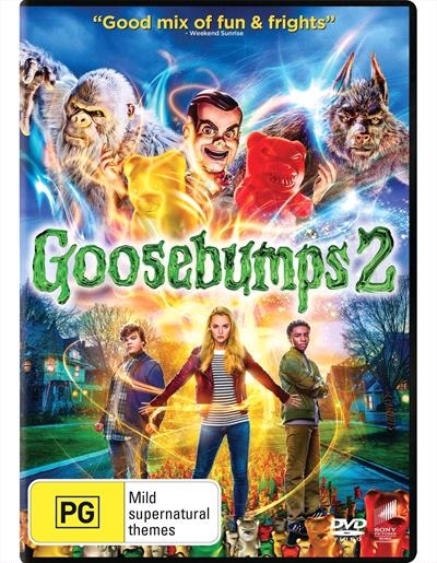 Goosebumps 2: Haunted Halloween on DVD