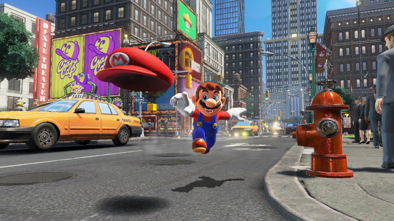 Super Mario Odyssey on Switch