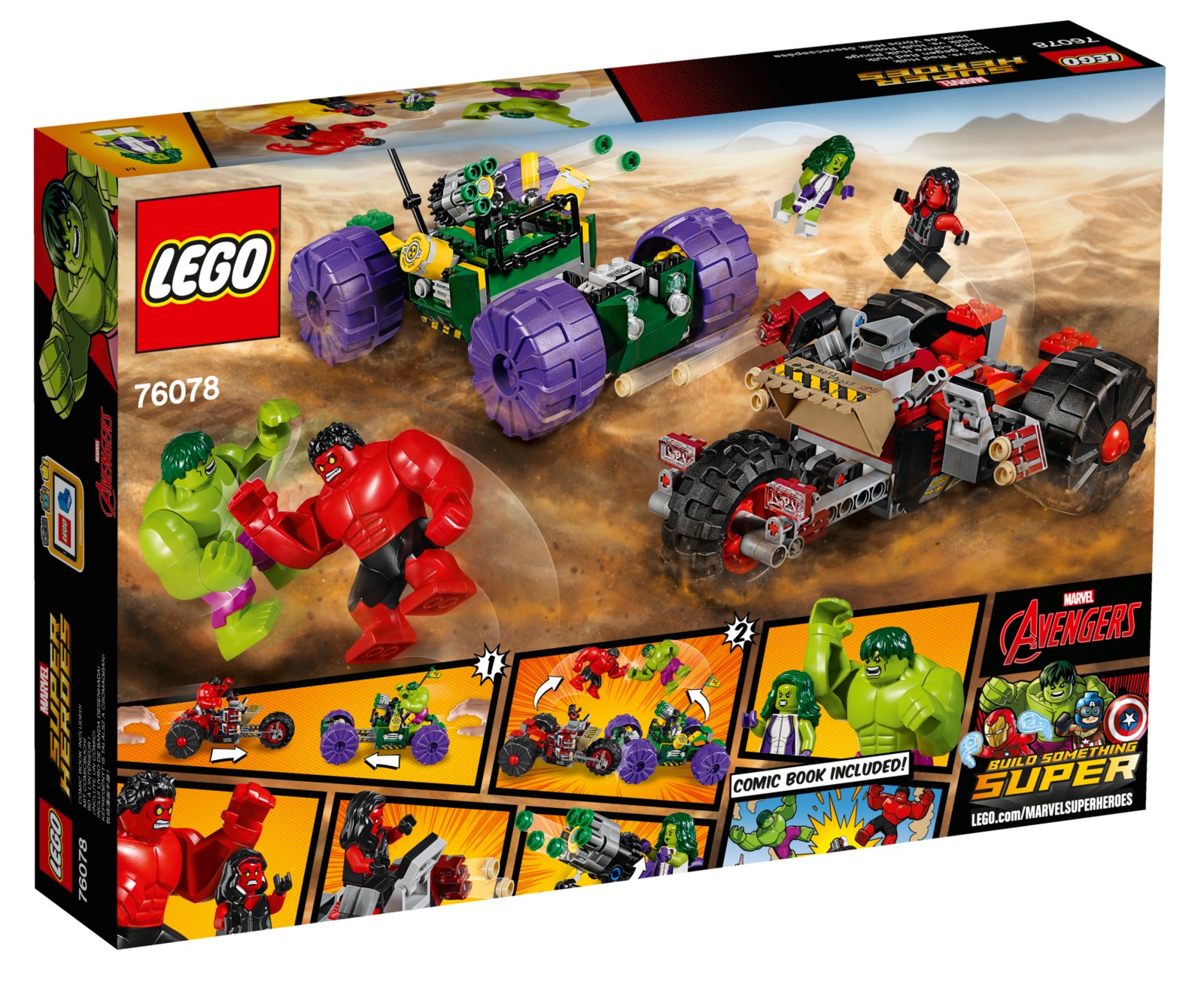 lego super heroes 76078