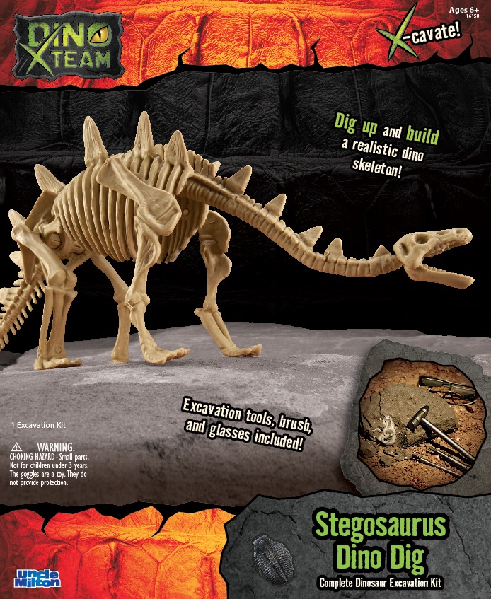 Smithsonian: X-Team Dino Digs - Stegosaurus