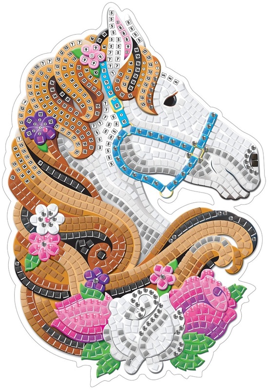 Buy Sticky Mosaics Wild Horses at Mighty Ape NZ