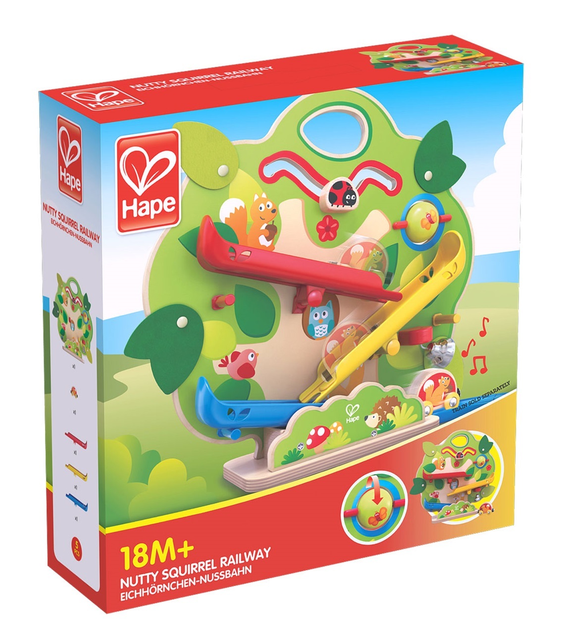 Hape: Nutty Squirrel - Wooden Railway