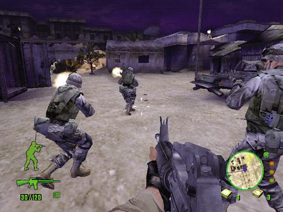 Delta Force: Black Hawk Down on PS2