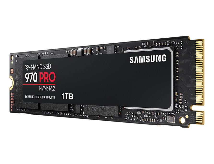 1TB Samsung 970 PRO M.2 NVMe PCIe SSD