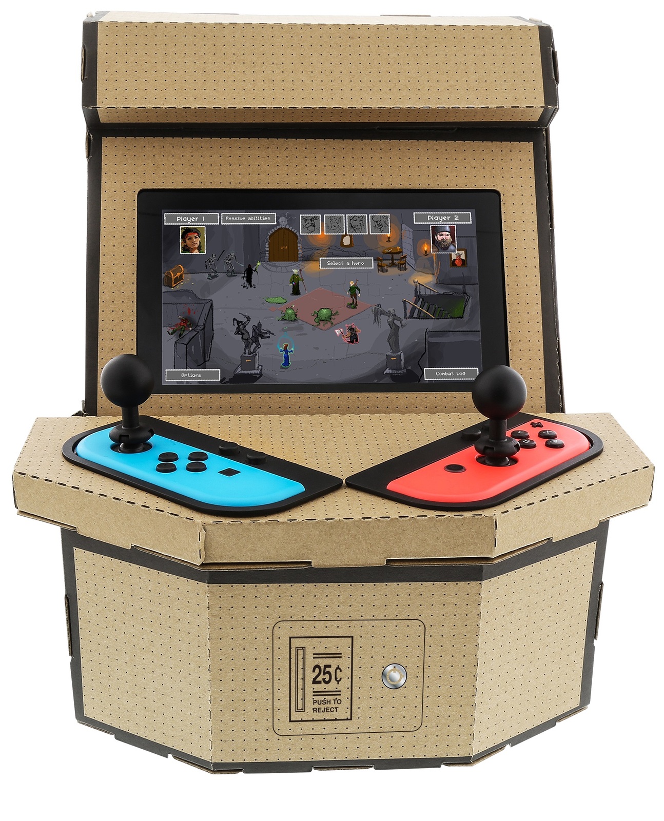 Nyko PixelQuest Arcade Kit for Nintendo Switch on Switch