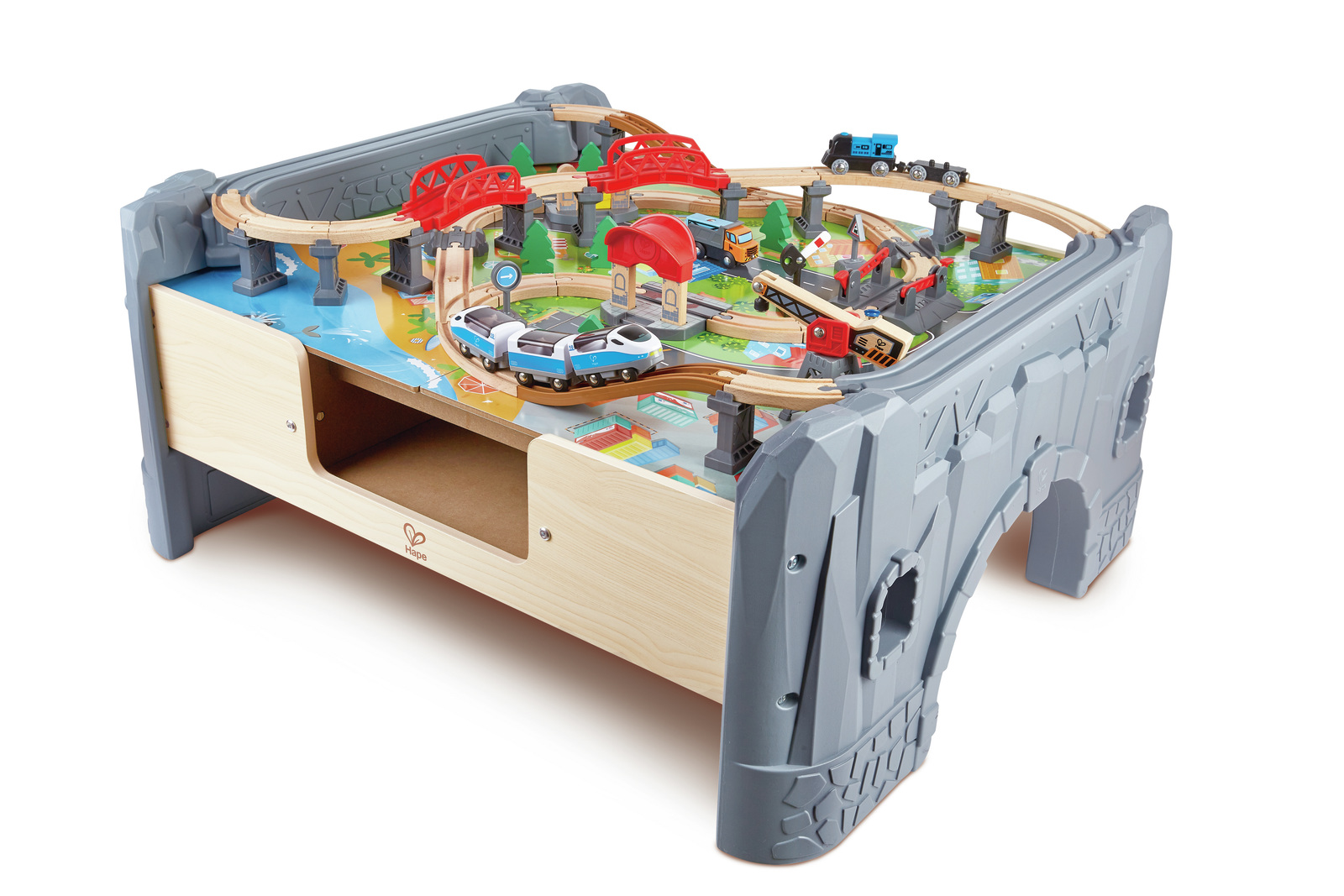 Hape: Railway Train and Table Set