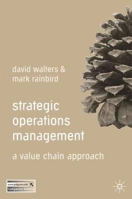 Strategic Operations Management by David Walters image