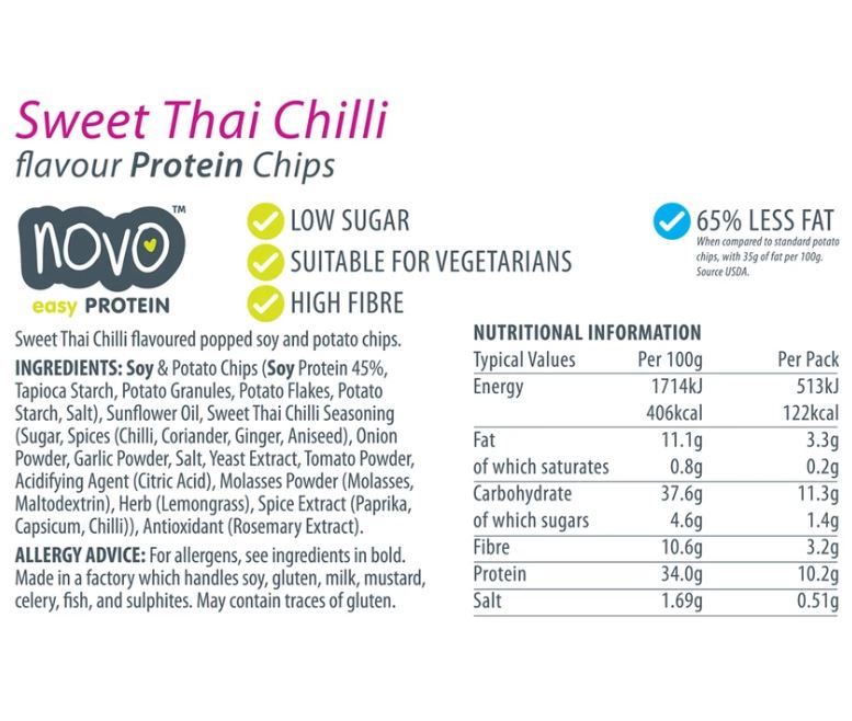 Buy Novo Protein Chips at Mighty Ape NZ