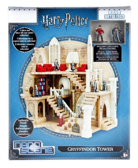 Jada Metal Minis: Harry Potter - Nano Metalfigs Gryffindor Tower Playset image