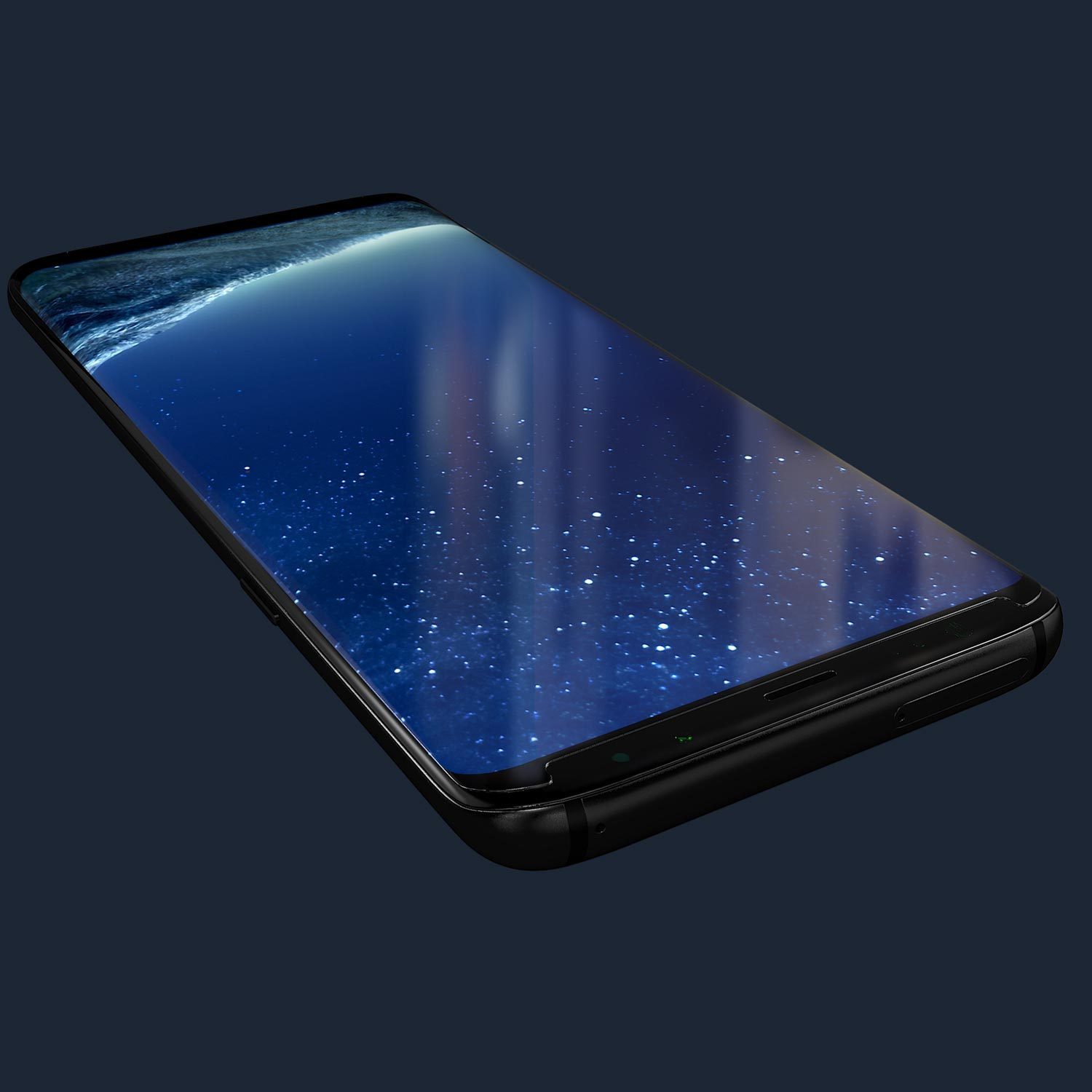 Kase Edge Night Screen Protector - Samsung Galaxy S8 image