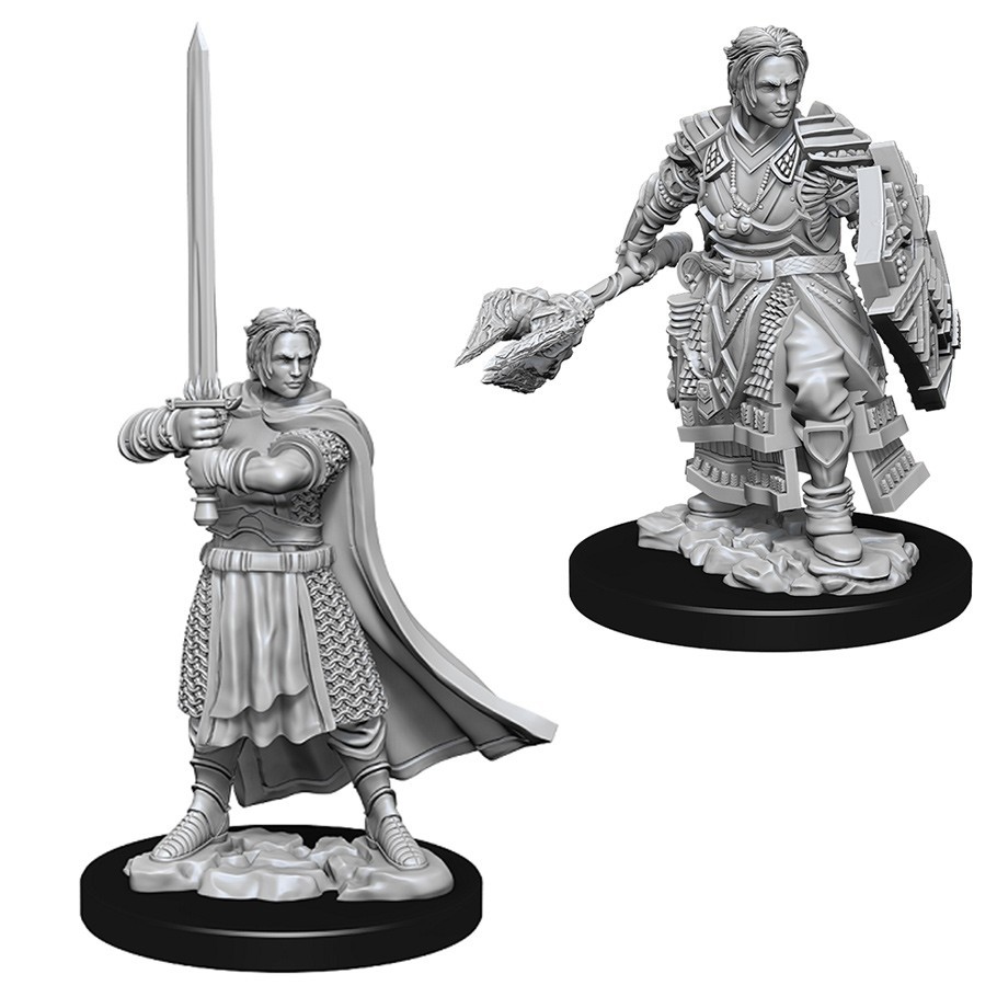 D&D Nolzur's Marvelous: Unpainted Miniatures - Male Human Cleric image
