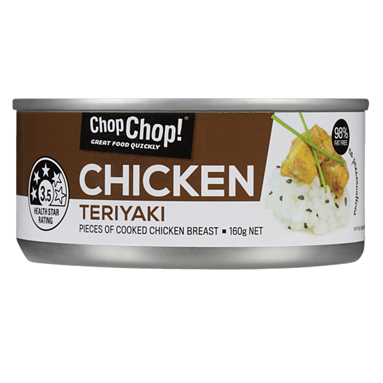 Chop Chop: Chicken Chunks - Teriyaki (160g x 12) image