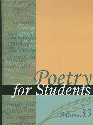 Poetry for Students, Volume 33 image