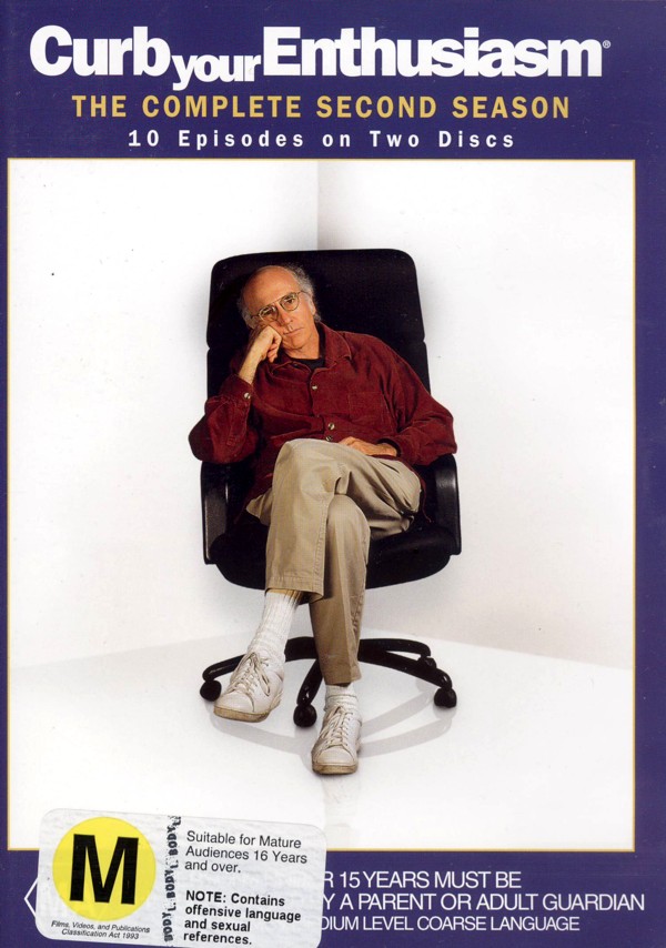 Curb Your Enthusiasm - Complete Season 2 (2 Disc Set) on DVD