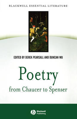 Poetry from Chaucer to Spenser: An Anthology of Wr itings in English 1375-1575 image