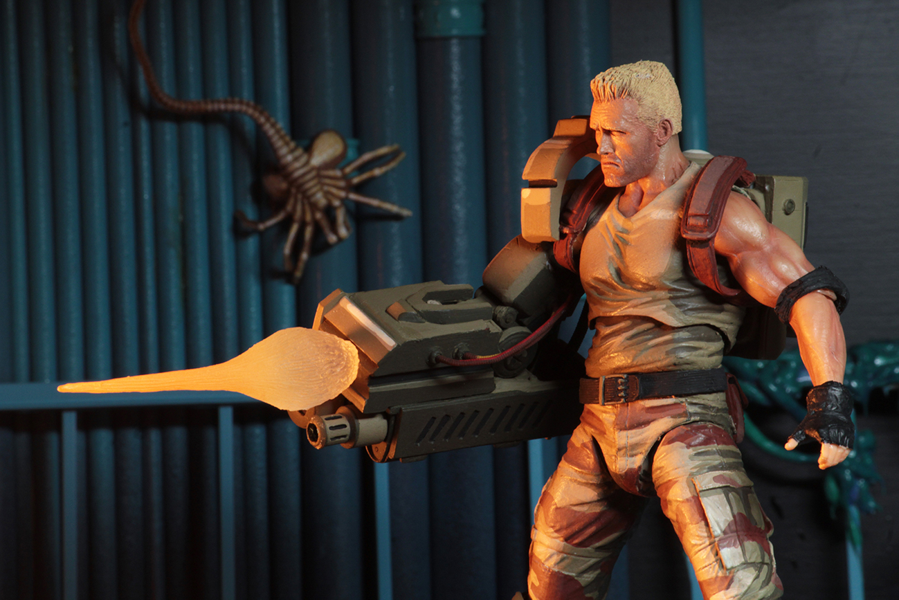 Alien vs. Predator Arcade: Dutch & Linn - Articulated Figure Set image