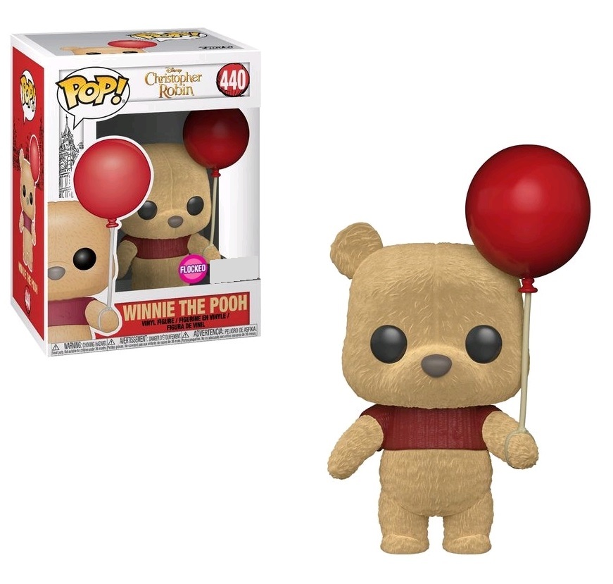 Winnie the Pooh (Flocked) Pop! Vinyl Figure at Mighty Ape Australia