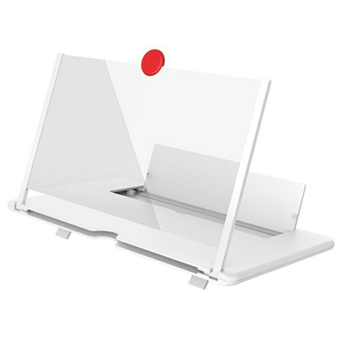 Thin Foldable Mobile Phone Screen Amplifier White at Mighty Ape NZ