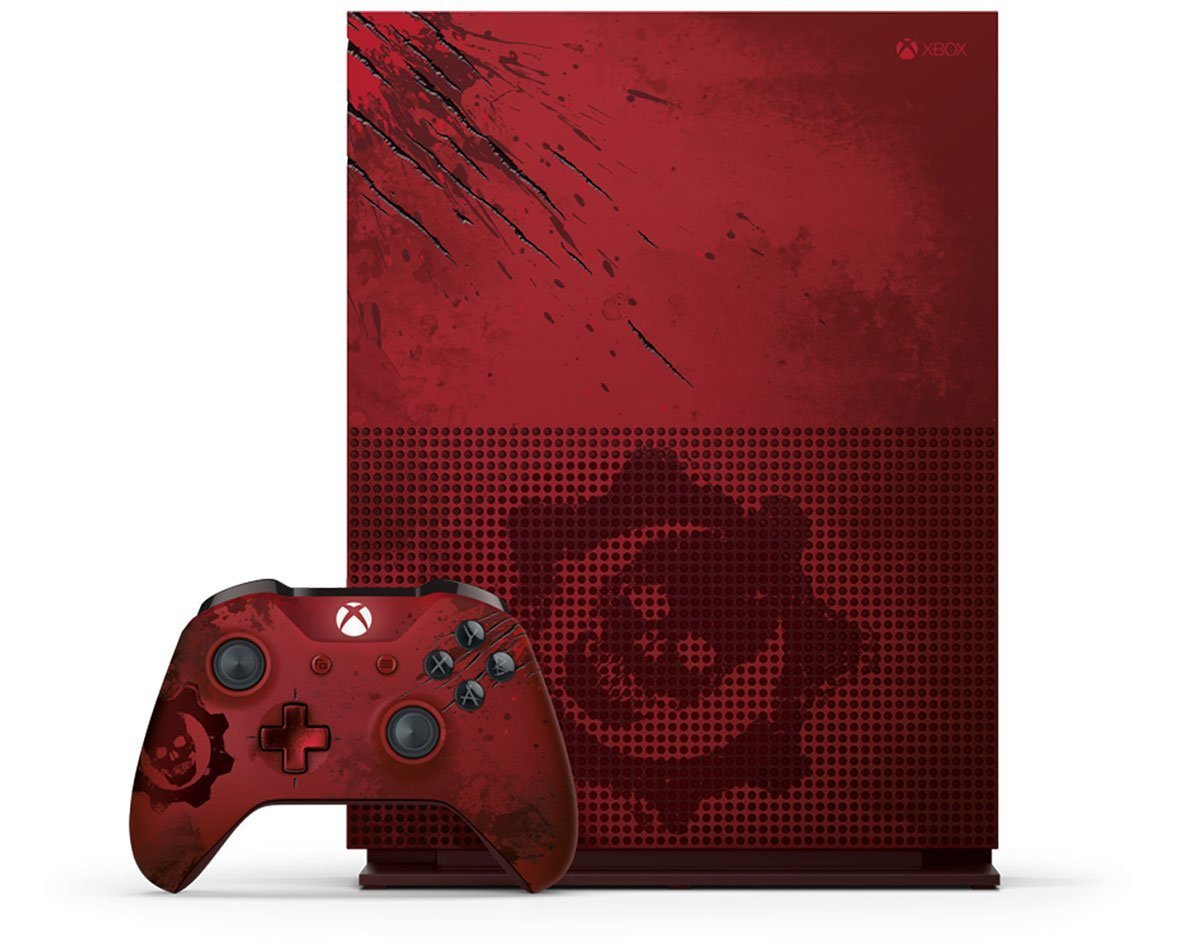 Xbox One S 2TB Gears of War 4 Limited Edition Console image