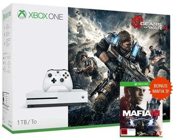 Xbox One S 1TB Gears of War 4 Console Bundle for Xbox One image