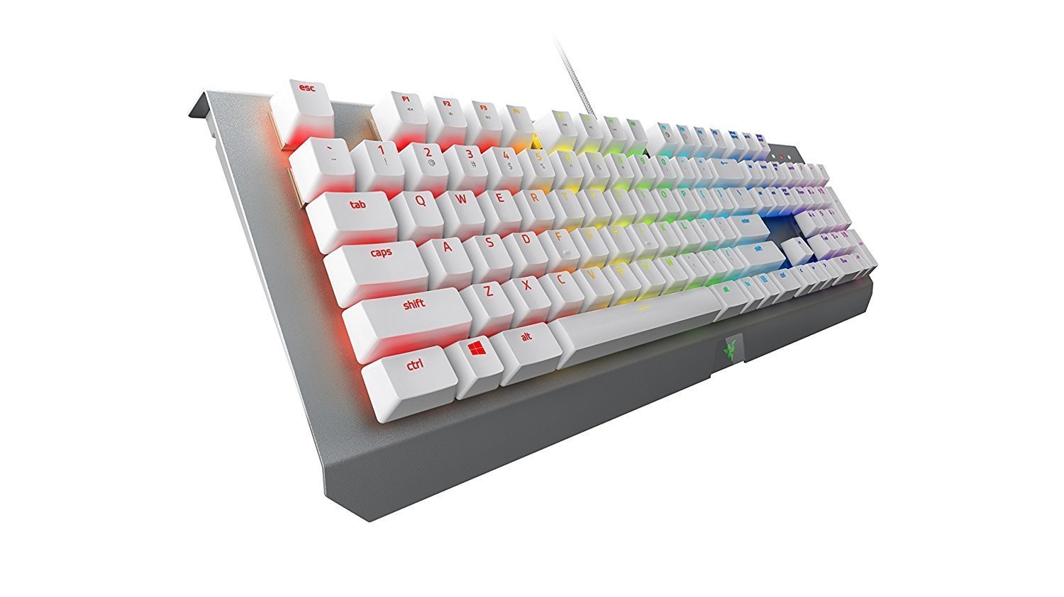 Razer BlackWidow Chroma X Gaming Keyboard - Mercury Edition for PC Games image