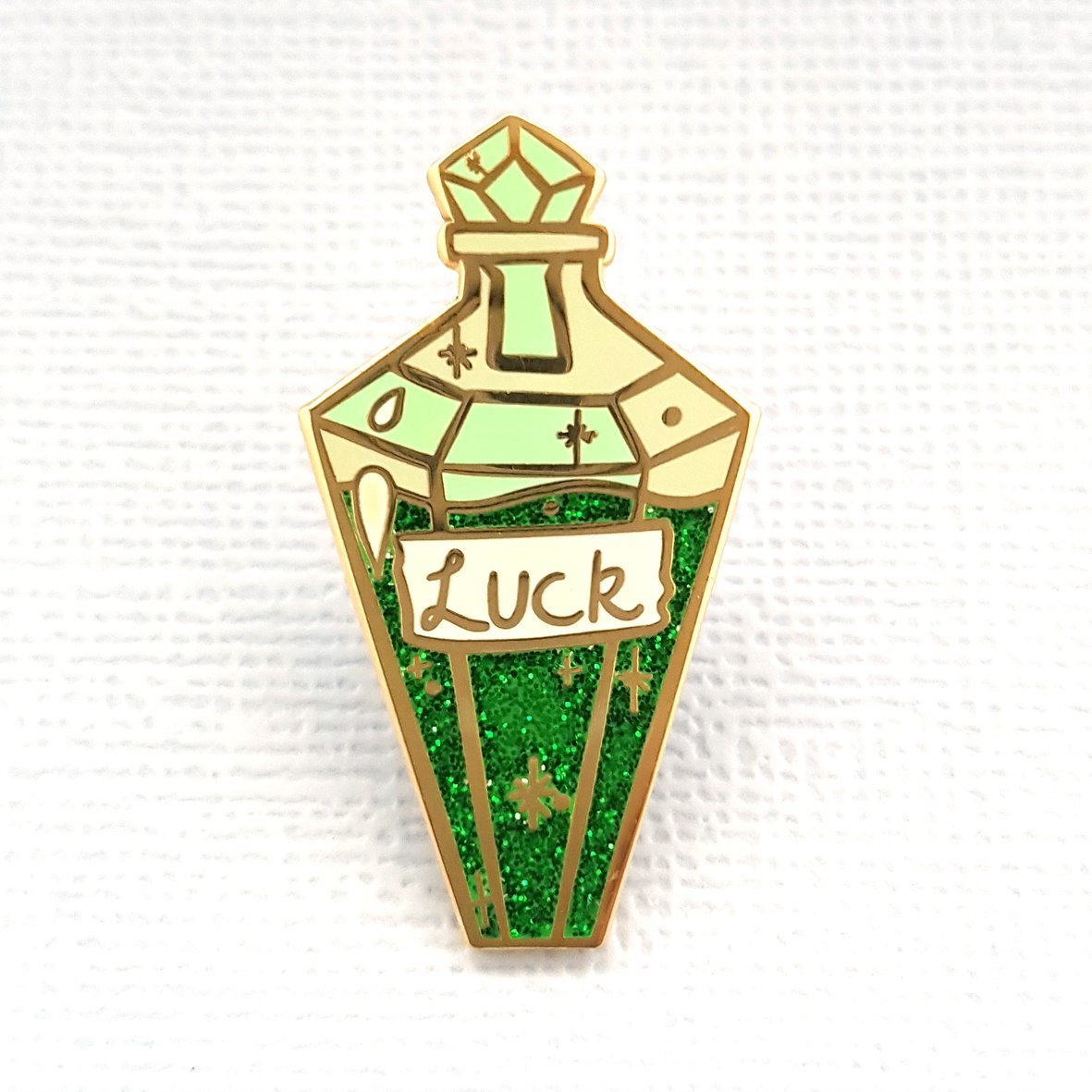 Jubly-Umph Liquid Luck Lapel Pin image