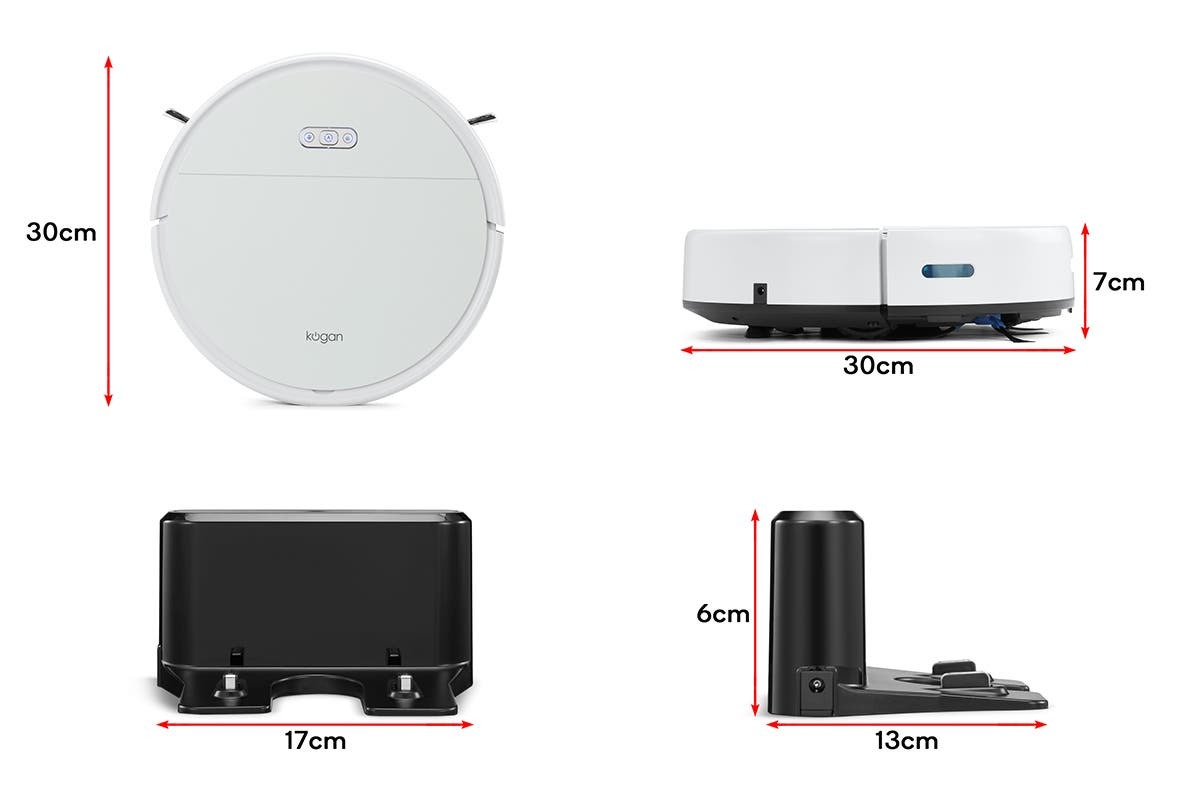 Kogan SmarterHome G60 Robot Vacuum Cleaner and Mop at Mighty Ape NZ