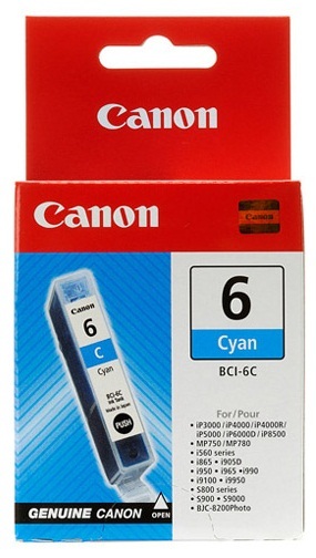 Canon Ink Cartridge - BCI6C (Cyan) image