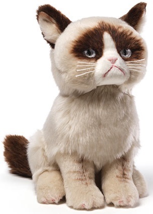 Grumpy Cat Plush Toy (9") image