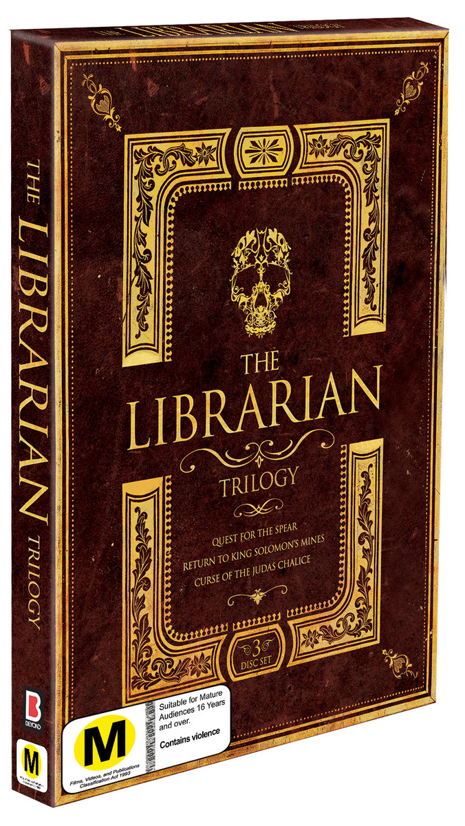 The Librarian Trilogy (3 Disc Set) on DVD image