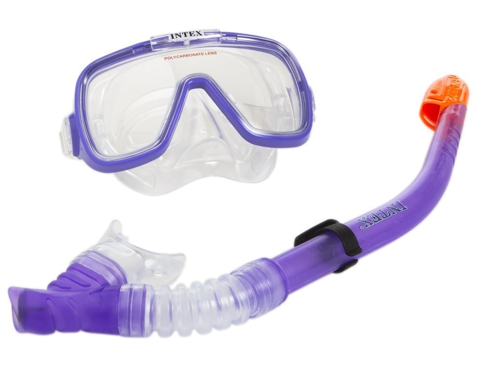 Intex: Wave Rider Mask & Snorkel Set - Purple image