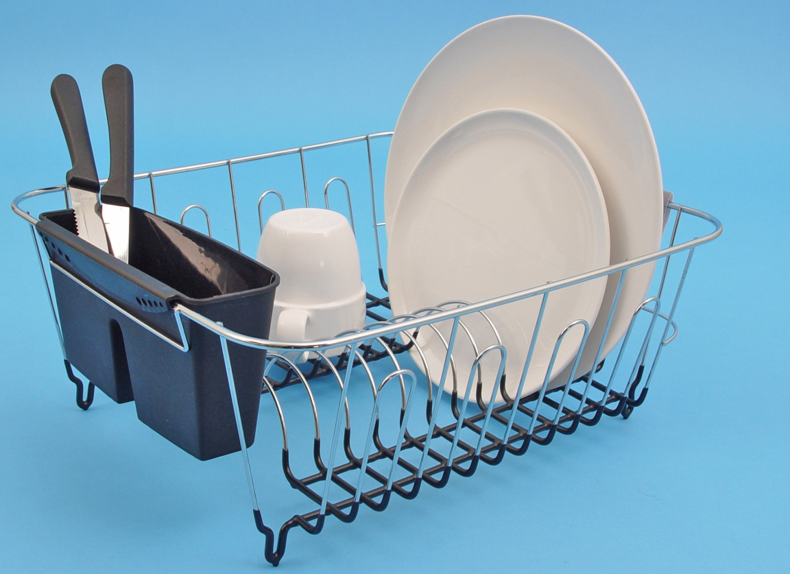 Small Dish Drainer Black at Mighty Ape NZ