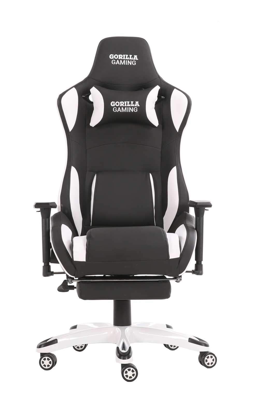 Gorilla Gaming Prime Ape Chair - White & Black image