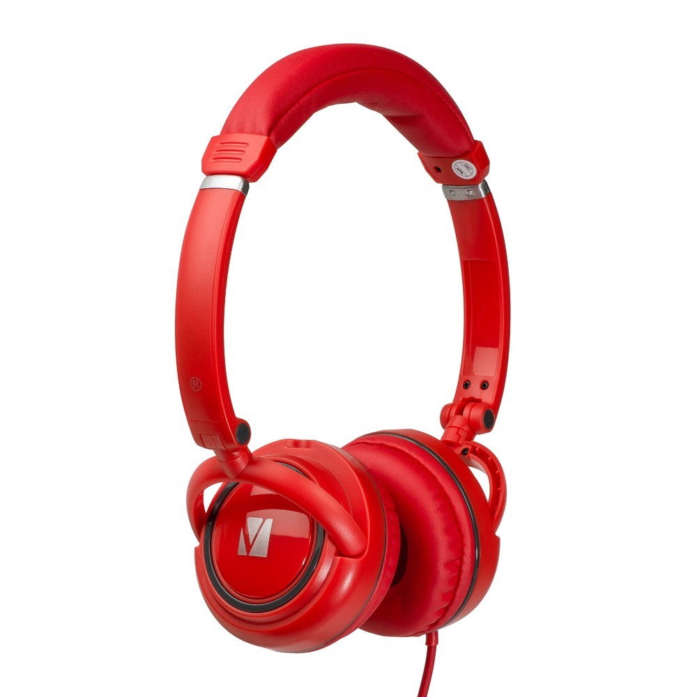 Verbatim TDK ST100 On-Ear Street Audio Headphones (Red) image