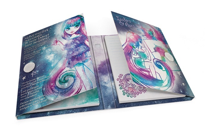 Nebulous Stars: Mini Note Set - Isadora image