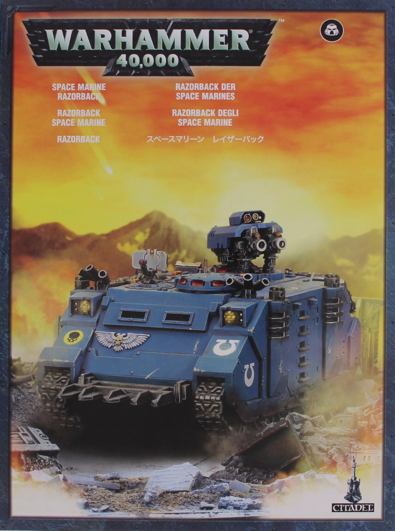 Warhammer 40,000 Space Marine Razorback image