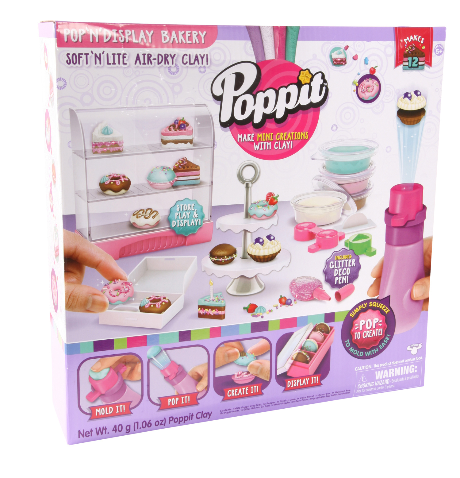 Poppit Pop �N� Display Bakery Set Toy at Mighty Ape NZ