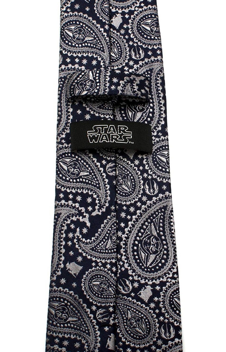 Star Wars: Yoda (Navy) - Paisley Men's Tie image