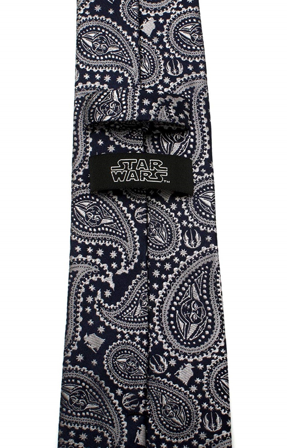 Star Wars: Yoda (Navy) - Paisley Men's Tie