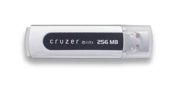 SanDisk Cruzer Mini USB Flash Drive 256MB image