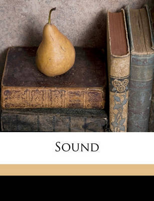 Sound on Paperback by John Tyndall