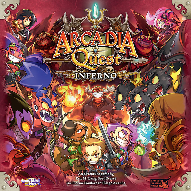 Arcadia Quest: Inferno - Board Game