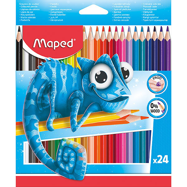 Maped: Pulse Colouring Pencils (Pack 24) image