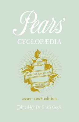 Pears Cyclopaedia: a Book of Reference and Background Information for All the Family: 2007-2008 image