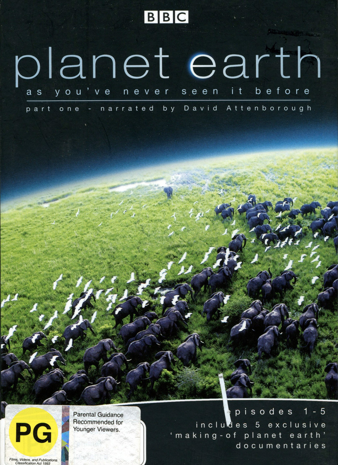 Planet Earth - Episodes 1-5 (Part 1) on DVD image
