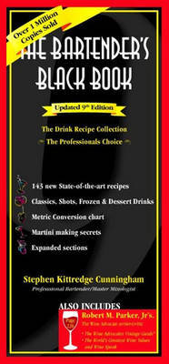 The Bartender's Black Book by Stephen Kittredge Cunningham image