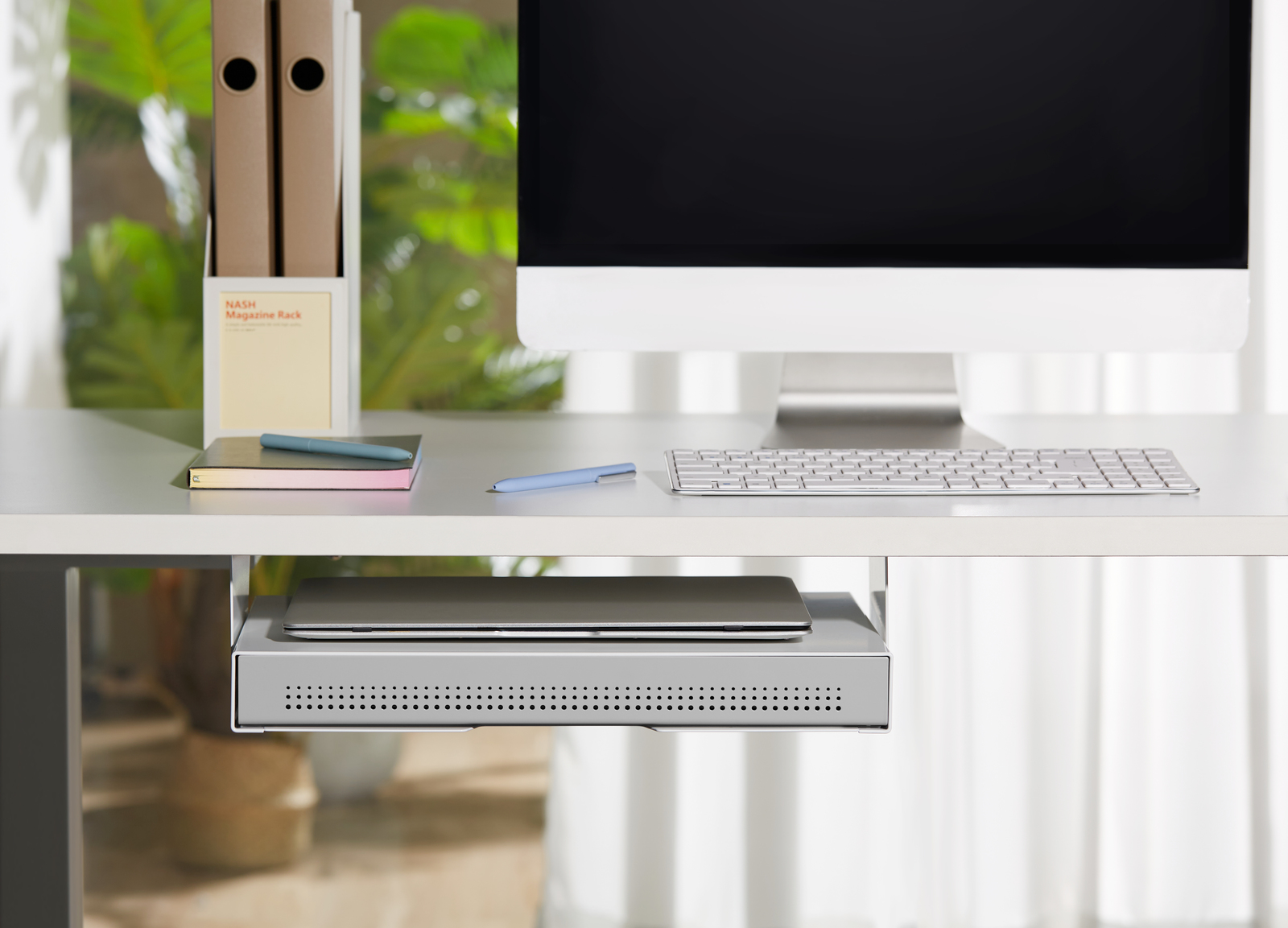 Buy UltraSlim Under Desk Storage Drawer at Mighty Ape NZ