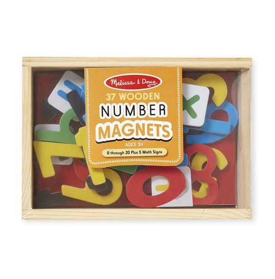 Melissa & Doug: Magnetic Wooden Number Set image