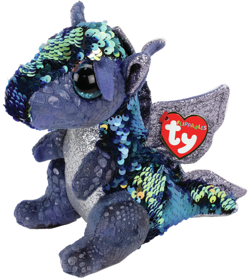 TY Beanie Boo: Flip Kate Dragon - Medium Plush